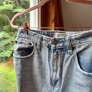 Abercrombie & Fitch Curve Love High Rise Loose Jean